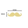 Vaessen Creative Figuurpons Medium Mustache (21435-090) Vaessen Creative Figuurpons Medium Mustache (21435-090)