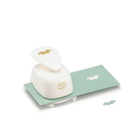 Vaessen Creative Figuurpons Medium Mustache (21435-090) Vaessen Creative Figuurpons Medium Mustache (21435-090)