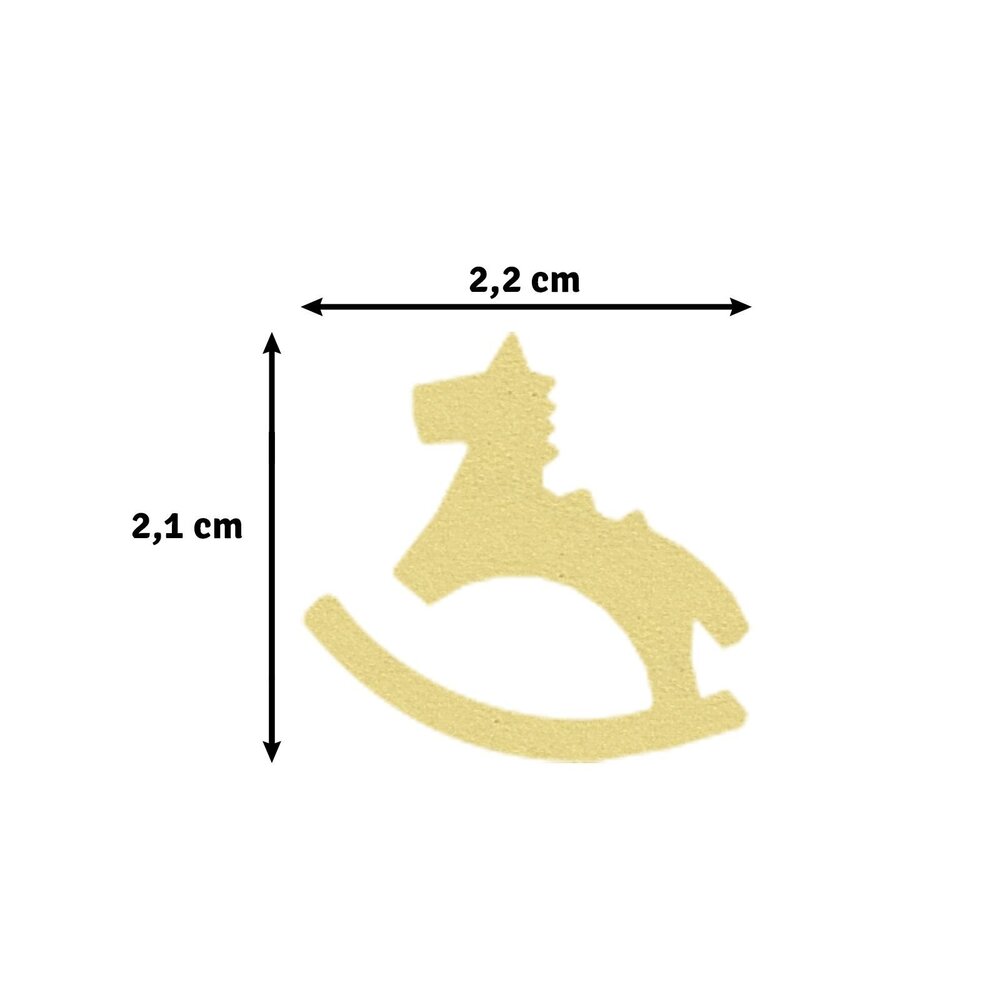 Vaessen Creative Figuurpons Medium Rocking Horse (21435-091)