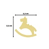 Vaessen Creative Figuurpons Medium Rocking Horse (21435-091) Vaessen Creative Figuurpons Medium Rocking Horse (21435-091)