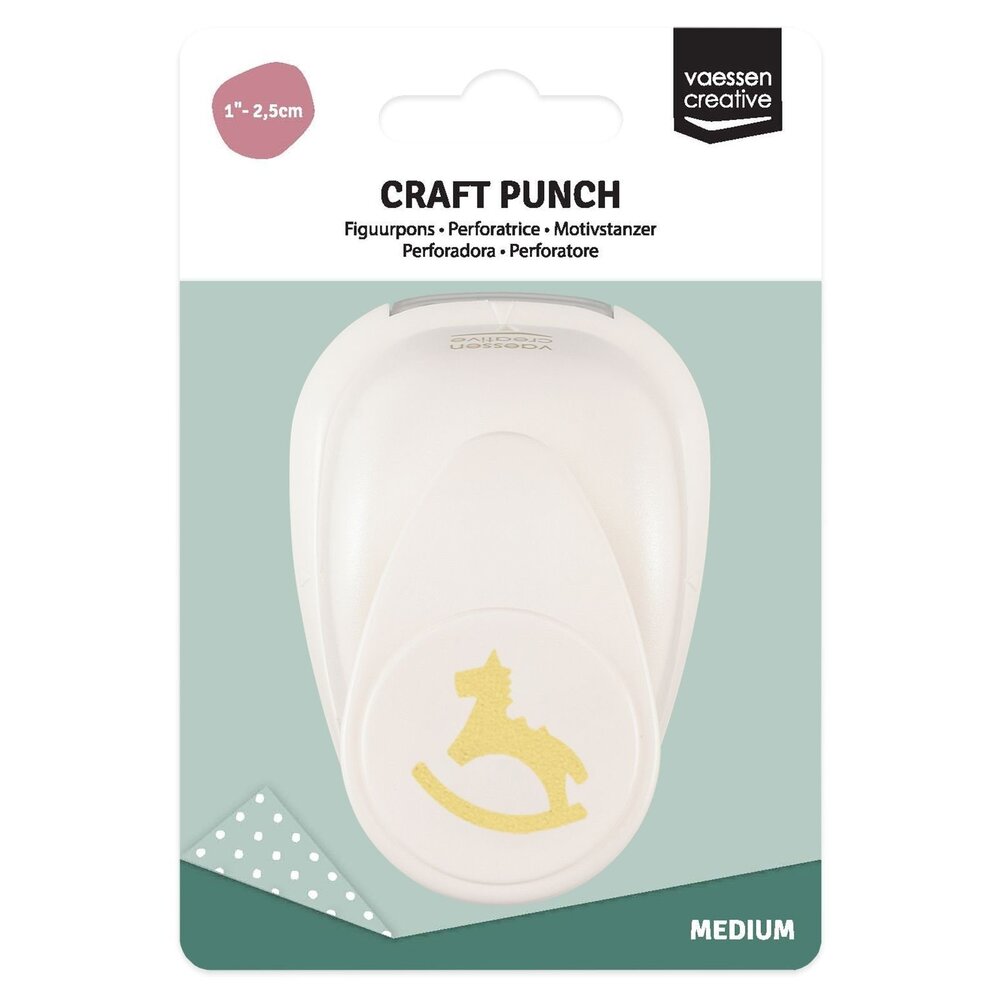 Vaessen Creative Figuurpons Medium Rocking Horse (21435-091)