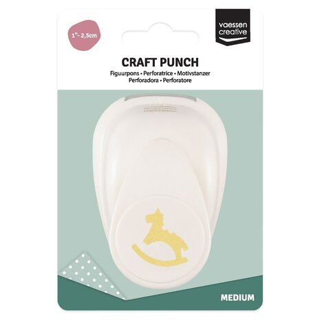 Vaessen Creative Figuurpons Medium Rocking Horse (21435-091)