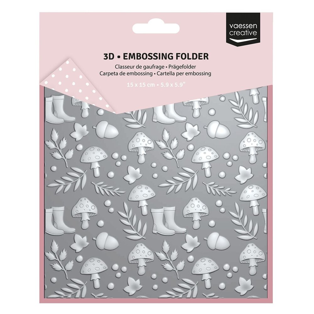 Vaessen Creative Embossing Folder Herfstfiguren (3625-0001)