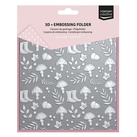 Vaessen Creative Embossing Folder Herfstfiguren (3625-0001)