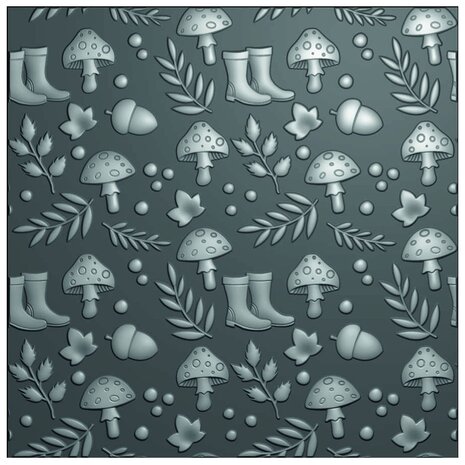 Vaessen Creative Embossing Folder Herfstfiguren (3625-0001)