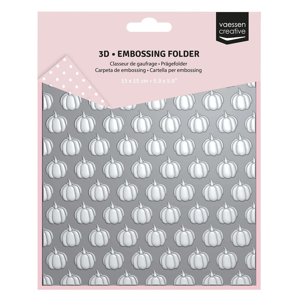 Vaessen Creative Embossing Folder Pompoenen (3625-0005) Vaessen Creative Embossing Folder Pompoenen (3625-0005)