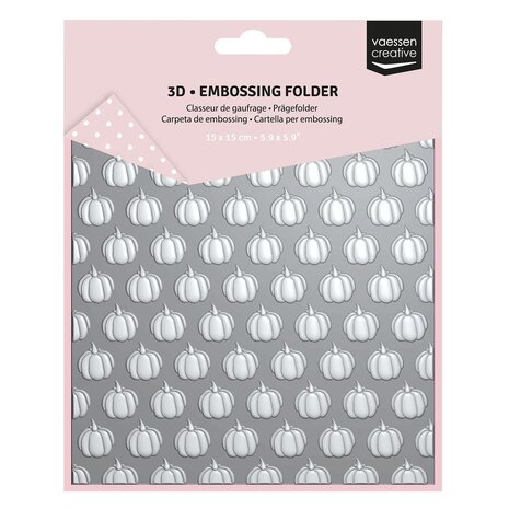 Vaessen Creative Embossing Folder Pompoenen (3625-0005) Vaessen Creative Embossing Folder Pompoenen (3625-0005)
