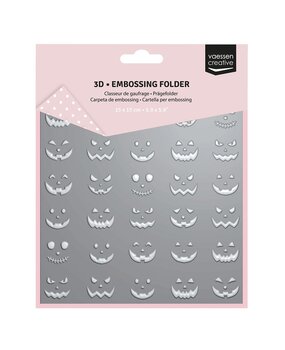 Vaessen Creative Embossing Folder Pompoengezichtjes (3625-0006) Vaessen Creative Embossing Folder Pompoengezichtjes (3625-0006)
