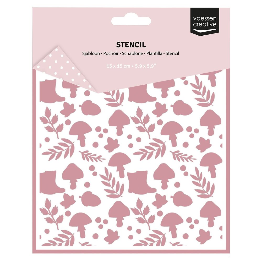 Vaessen Creative Stencil Herfstfiguren (3625-0007)