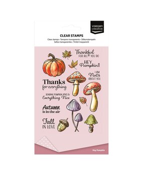 Vaessen Creative Clear Stamps Hey Pumpkin (3625-0012) Vaessen Creative Clear Stamps Hey Pumpkin (3625-0012)