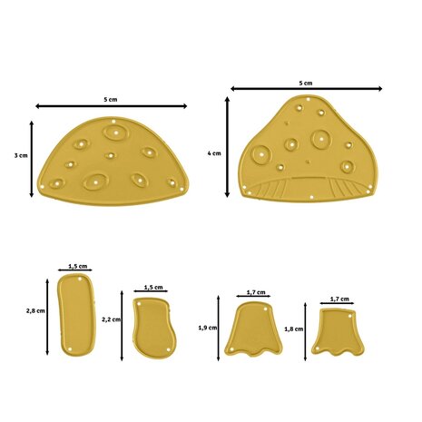 Vaessen Creative Snijmal Bouw een Paddenstoel (3625-0015) Vaessen Creative Snijmal Bouw een Paddenstoel (3625-0015)