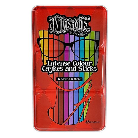 Ranger Dylusions Intense Colour Caykes & Sticks Set 1 (DYI86215) Ranger Dylusions Intense Colour Caykes & Sticks Set 1 (DYI86215)