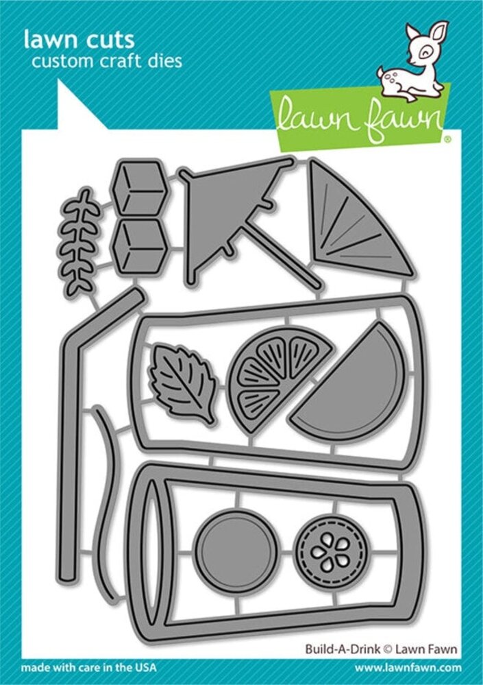 Lawn Fawn Build-A-Drink Dies (LF3176) Lawn Fawn Build-A-Drink Dies (LF3176)