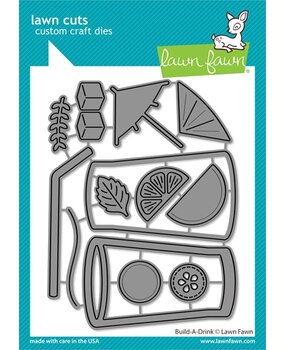 Lawn Fawn Build-A-Drink Dies (LF3176)