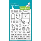 Lawn Fawn Treat Cart Clear Stamps (LF3408)