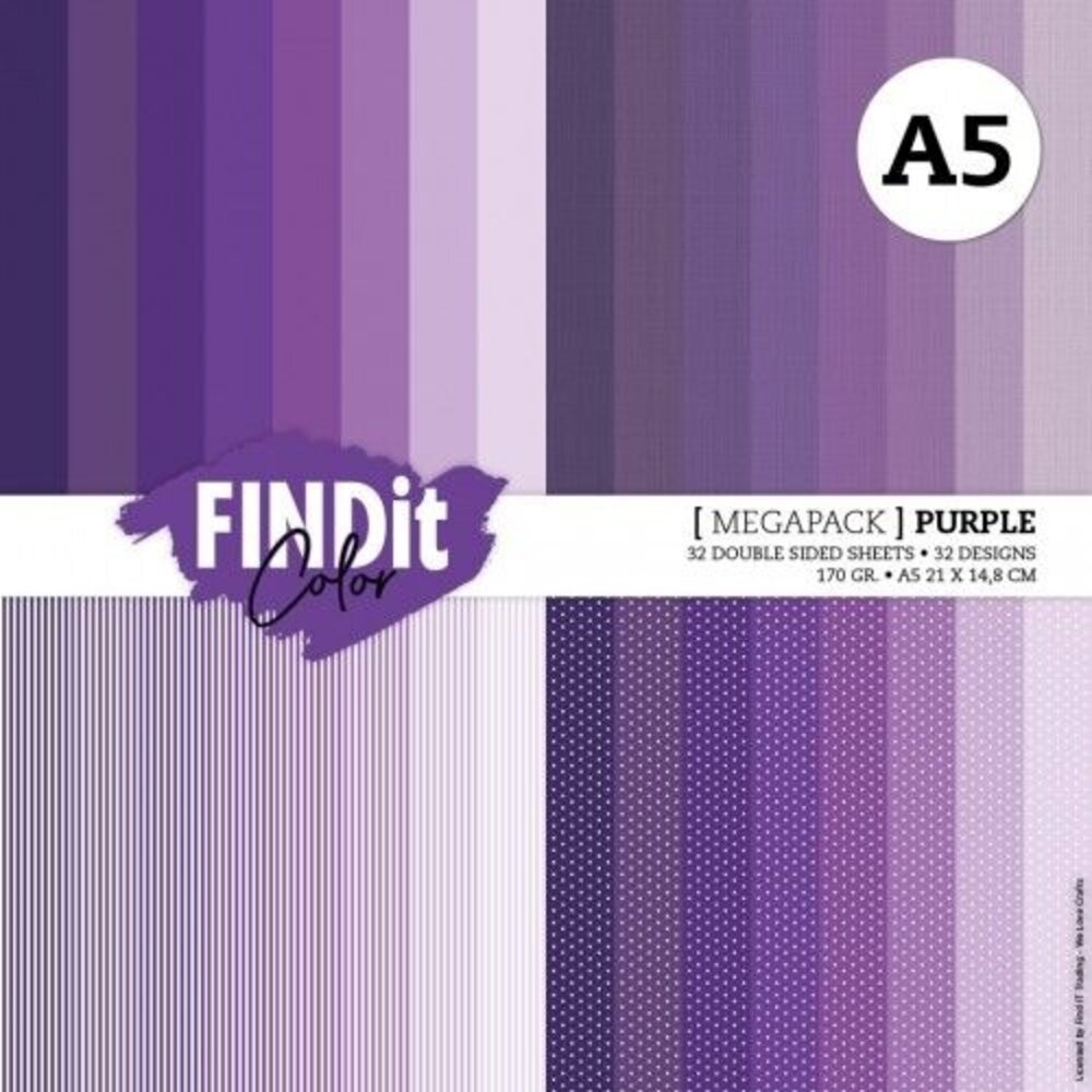 Find It Trading Color A5 Megapack Purple (FITCPPA5004) Find It Trading Color A5 Megapack Purple (FITCPPA5004)