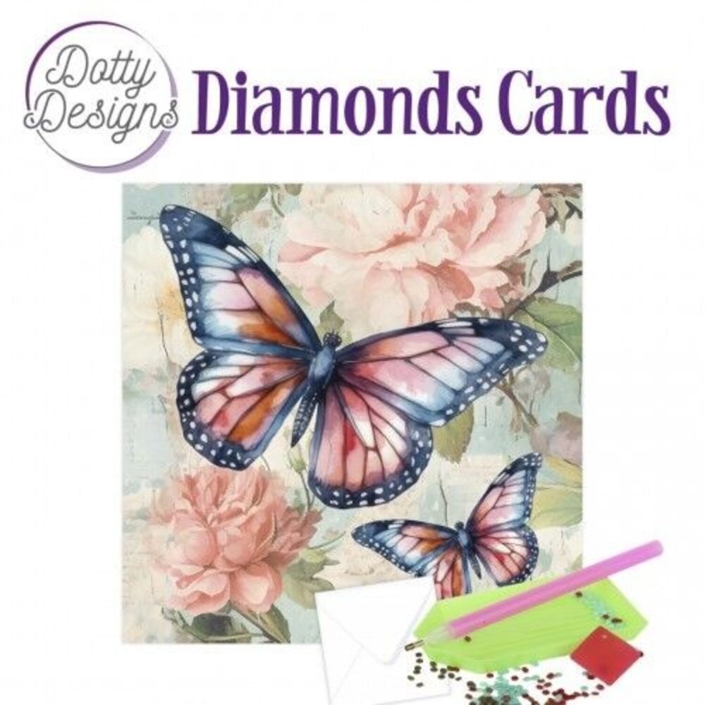 Find It Trading Diamond Cards Set Flutter Flair 1 (DDDC1185)