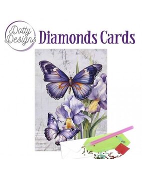 Find It Trading Diamond Cards Set Flutter Flair 2 (DDDC1186)