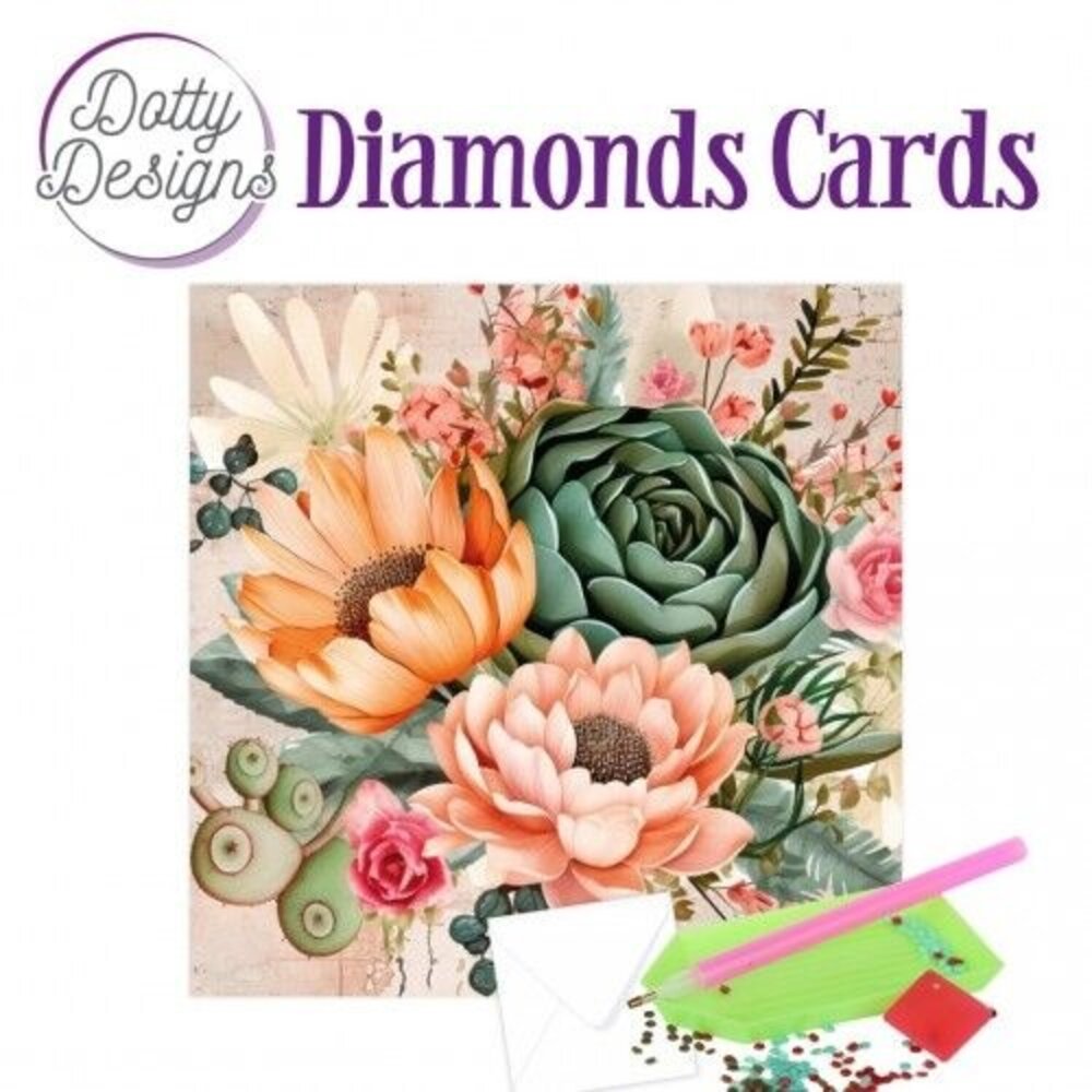 Find It Trading Diamond Cards Set Plant Paradise 1 (DDDC1189)
