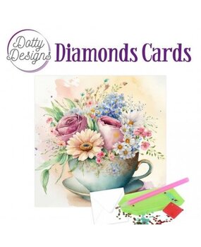 Find It Trading Diamond Cards Set Cup of Blooms 1 (DDDC1191) Find It Trading Diamond Cards Set Cup of Blooms 1 (DDDC1191)