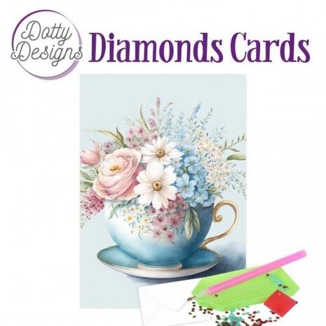 Find It Trading Diamond Cards Set Cup of Blooms 2 (DDDC1192)