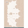 Card Deco Folding Card Stencil Floral Holly (CDEST074) Card Deco Folding Card Stencil Floral Holly (CDEST074)