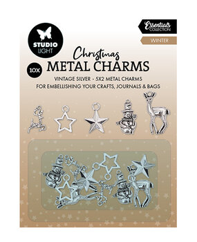 Studio Light Christmas Essentials Metal Charms Winter Elements (SL-CO-CHARM06) Studio Light Christmas Essentials Metal Charms Winter Elements (SL-CO-CHARM06)
