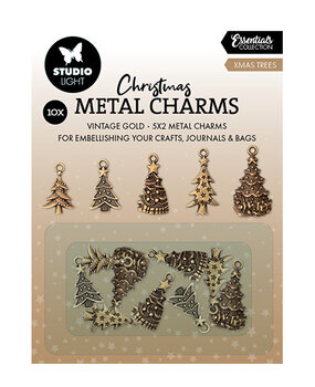 Studio Light Christmas Essentials Metal Charms Christmas Trees (SL-CO-CHARM07) Studio Light Christmas Essentials Metal Charms Christmas Trees (SL-CO-CHARM07)