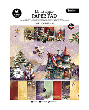 Studio Light Essentials Fairy Christmas A4 Die-Cut Paper Pad (SL-ES-DCPP344) Studio Light Essentials Fairy Christmas A4 Die-Cut Paper Pad (SL-ES-DCPP344)