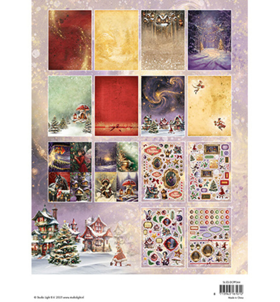 Studio Light Essentials Fairy Christmas A4 Die-Cut Paper Pad (SL-ES-DCPP344) Studio Light Essentials Fairy Christmas A4 Die-Cut Paper Pad (SL-ES-DCPP344)