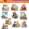 Hearty Crafts Easy 3D Toppers Seasonal Cats (HC14345) Hearty Crafts Easy 3D Toppers Seasonal Cats (HC14345)