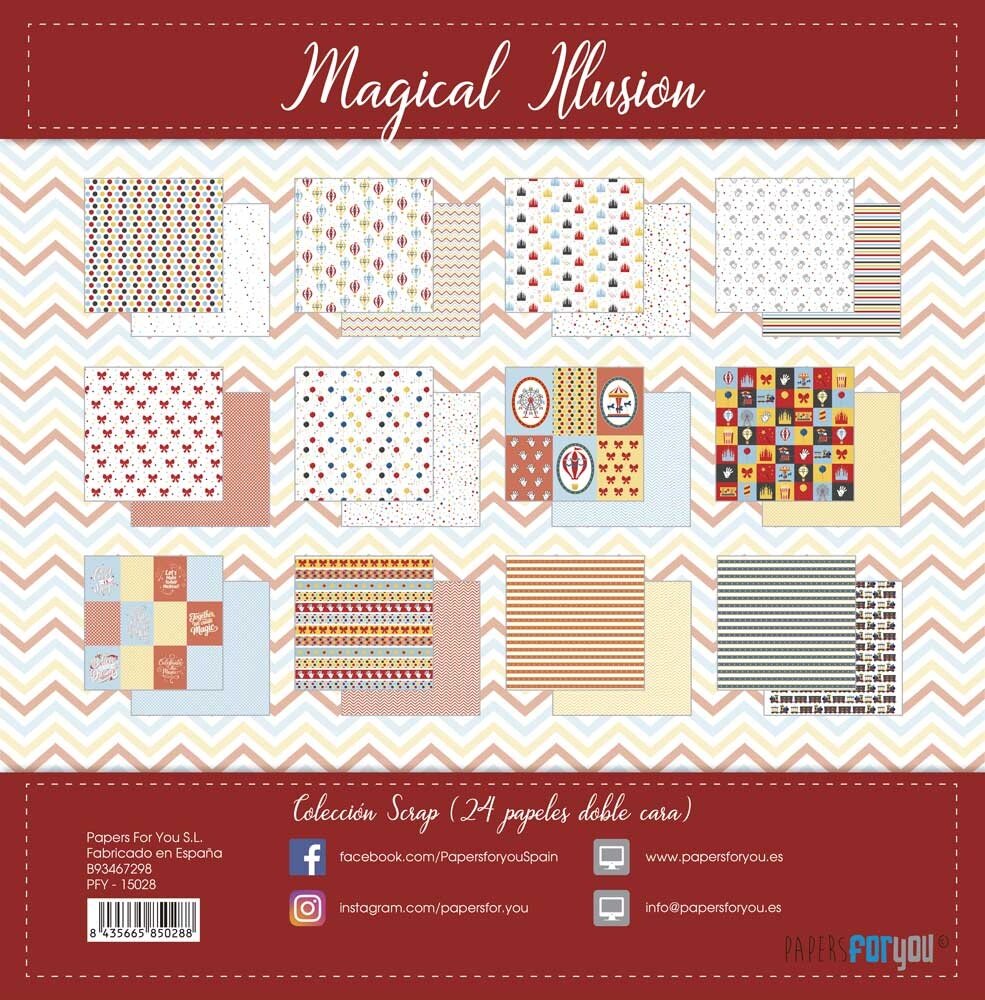 Papers For You Magical Illusion 8x8 Inch Paper Pack (PFY-15028)
