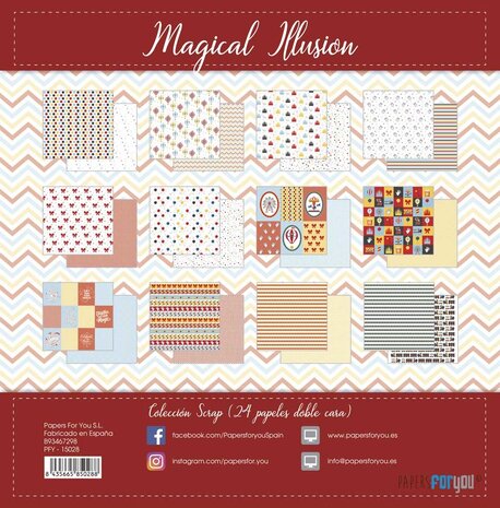 Papers For You Magical Illusion 8x8 Inch Paper Pack (PFY-15028)