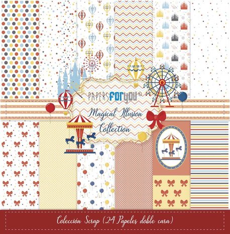 Papers For You Magical Illusion 6x6 Inch Paper Pack (PFY-15029) Papers For You Magical Illusion 6x6 Inch Paper Pack (PFY-15029)