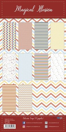 Papers For You Magical Illusion Slimline Paper Pack (PFY-15031)
