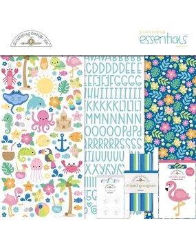 Doodlebug Design Inc. Summer Fun 12x12 Inch Essentials Kit (8944) Doodlebug Design Inc. Summer Fun 12x12 Inch Essentials Kit (8944)