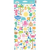 Doodlebug Design Inc. Summer Fun Icons Stickers (8926)