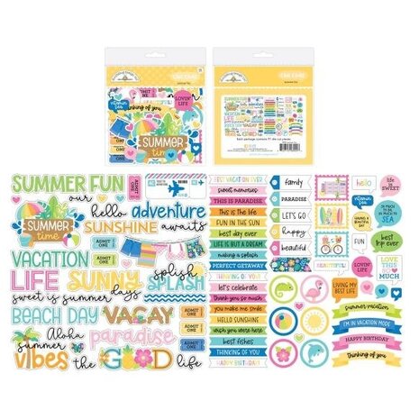 Doodlebug Design Inc. Summer Fun Chit Chat (8922) Doodlebug Design Inc. Summer Fun Chit Chat (8922)