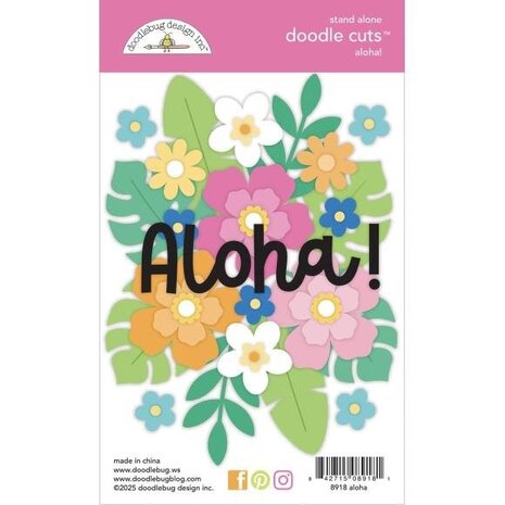 Doodlebug Design Inc. Summer Fun Aloha! Doodle Cuts (8918) Doodlebug Design Inc. Summer Fun Aloha! Doodle Cuts (8918)