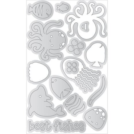 Doodlebug Design Inc. Summer Fun Best Fishes Doodle Cuts (8920) Doodlebug Design Inc. Summer Fun Best Fishes Doodle Cuts (8920)