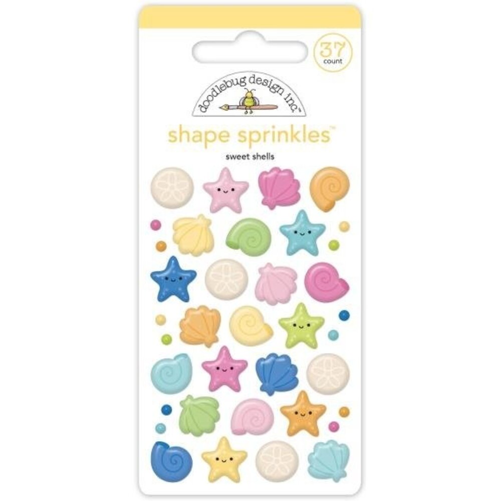 Doodlebug Design Inc. Summer Fun Sweet Shells Shape Sprinkles (8893) Doodlebug Design Inc. Summer Fun Sweet Shells Shape Sprinkles (8893)