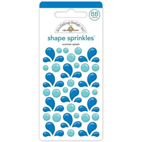 Doodlebug Design Inc. Summer Fun Summer Splash Shape Sprinkles (8895) Doodlebug Design Inc. Summer Fun Summer Splash Shape Sprinkles (8895)