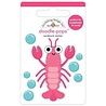 Doodlebug Design Inc. PRE-ORDER Summer Fun Louie Lobster Doodle-Pops (8898) Doodlebug Design Inc. PRE-ORDER Summer Fun Louie Lobster Doodle-Pops (8898)