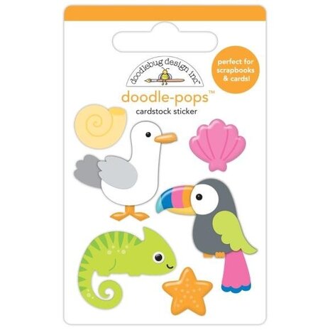Doodlebug Design Inc. Summer Fun Tropical Trio Doodle-Pops (8899) Doodlebug Design Inc. Summer Fun Tropical Trio Doodle-Pops (8899)