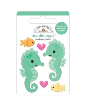 Doodlebug Design Inc. Summer Fun Sam & Sally Seahorse Doodle-Pops (8901) Doodlebug Design Inc. Summer Fun Sam & Sally Seahorse Doodle-Pops (8901)