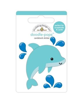 Doodlebug Design Inc. Summer Fun Donnie Dolphin Doodle-Pops (8902) Doodlebug Design Inc. Summer Fun Donnie Dolphin Doodle-Pops (8902)