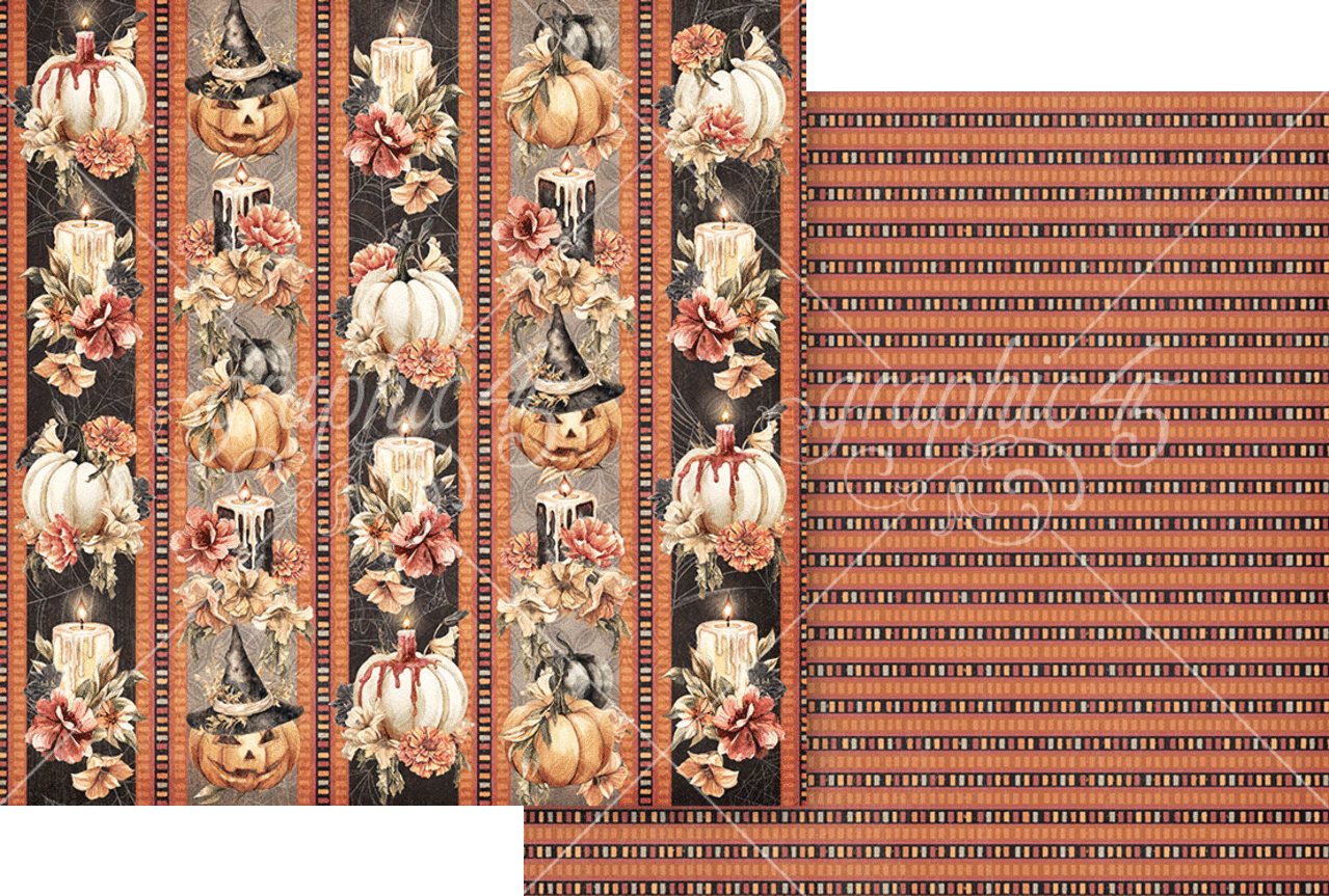 Graphic 45 Ghostly Greetings 12x12 Inch Collection Pack (4503074) Graphic 45 Ghostly Greetings 12x12 Inch Collection Pack (4503074)