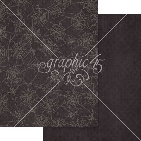 Graphic 45 Ghostly Greetings 8.5x11 Inch Patterns & Solids Paper Pack (4503075) Graphic 45 Ghostly Greetings 8.5x11 Inch Patterns & Solids Paper Pack (4503075)