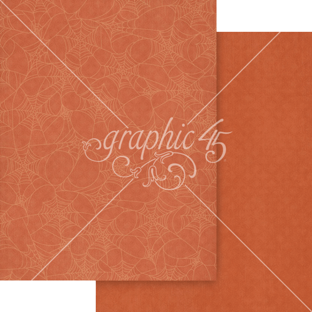 Graphic 45 Ghostly Greetings 8.5x11 Inch Patterns & Solids Paper Pack (4503075) Graphic 45 Ghostly Greetings 8.5x11 Inch Patterns & Solids Paper Pack (4503075)