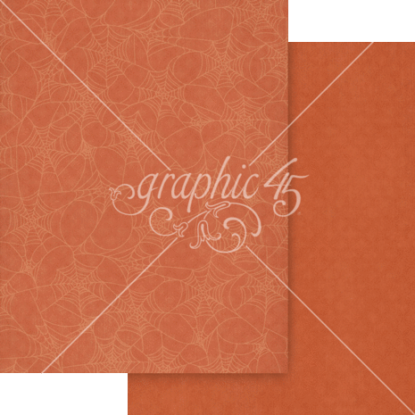 Graphic 45 Ghostly Greetings 8.5x11 Inch Patterns & Solids Paper Pack (4503075) Graphic 45 Ghostly Greetings 8.5x11 Inch Patterns & Solids Paper Pack (4503075)